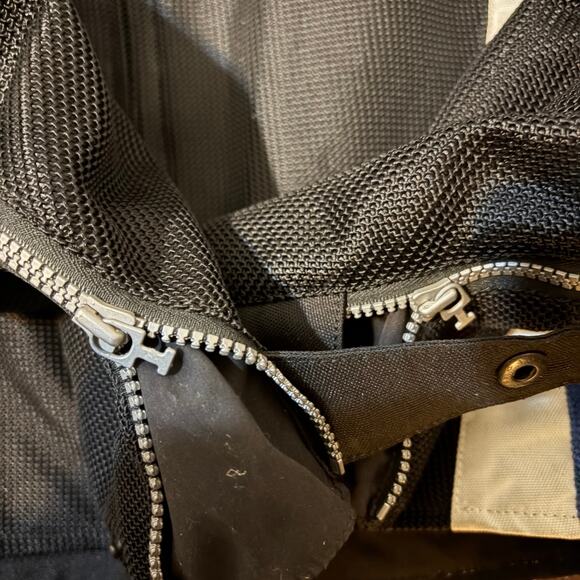 Alpinestars Men’s Textile Mesh Motorcycle Jacket Size Small S  Black/Blue Vented - Picture 4 of 8